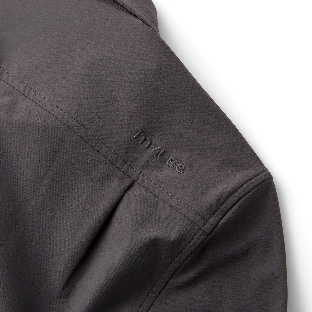 Everyday Overshirt in Graphite from Myles Apparel