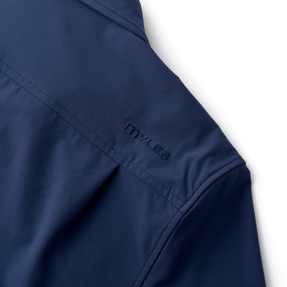 Everyday Overshirt in River from Myles Apparel