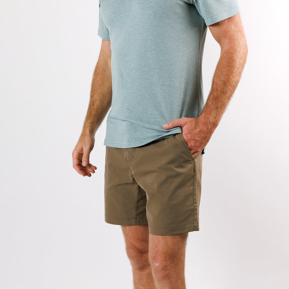 Tour Short in Olive Khaki from Myles Apparel