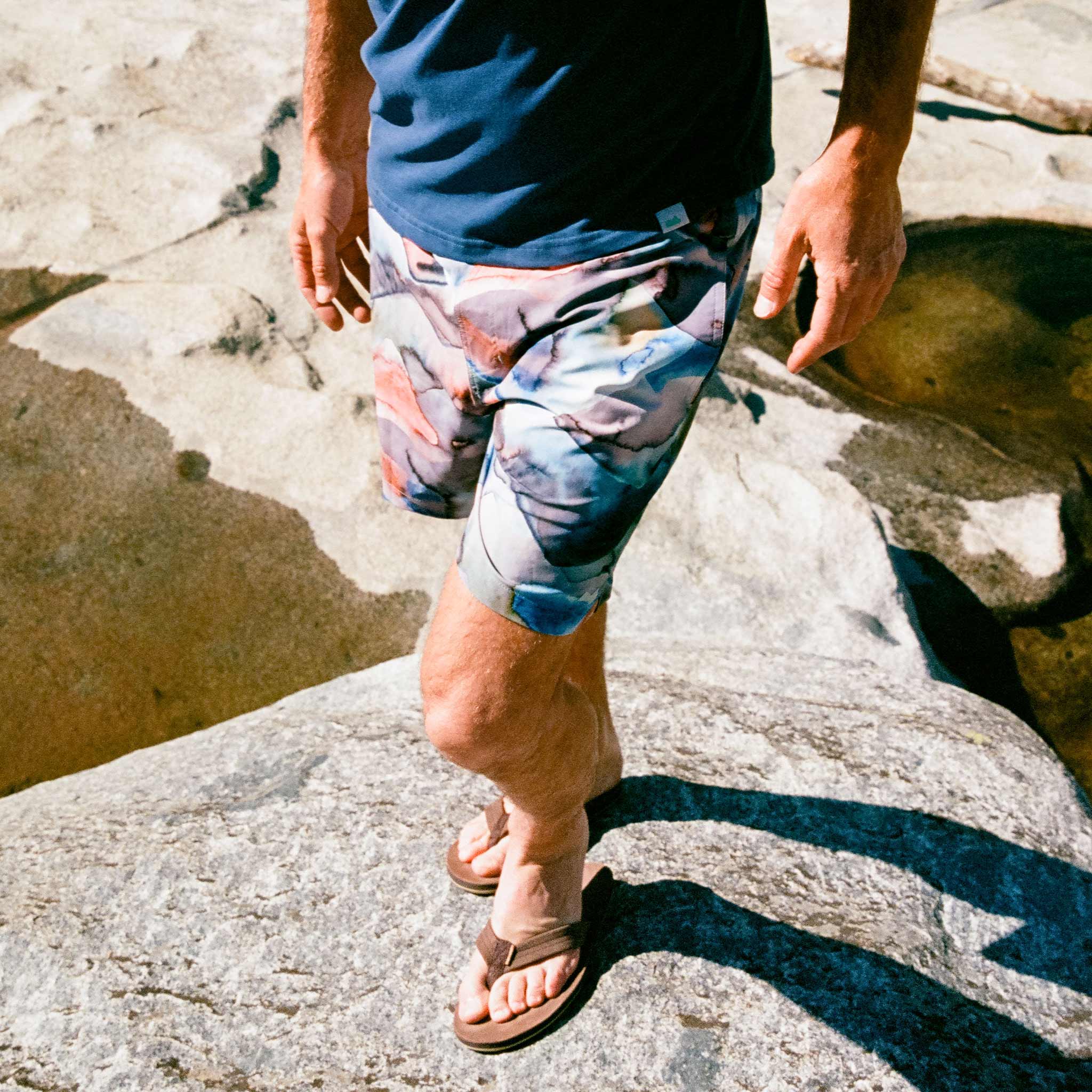 Catalina Swim Trunks in Magic Mountain | Hybrid Swim Shorts