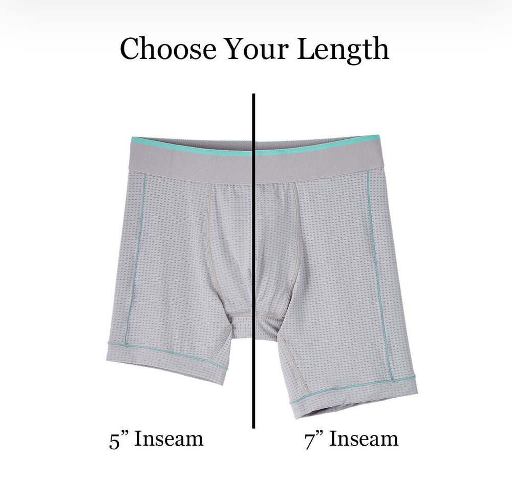 Daily Performance Boxer Brief in Gray from Myles Apparel