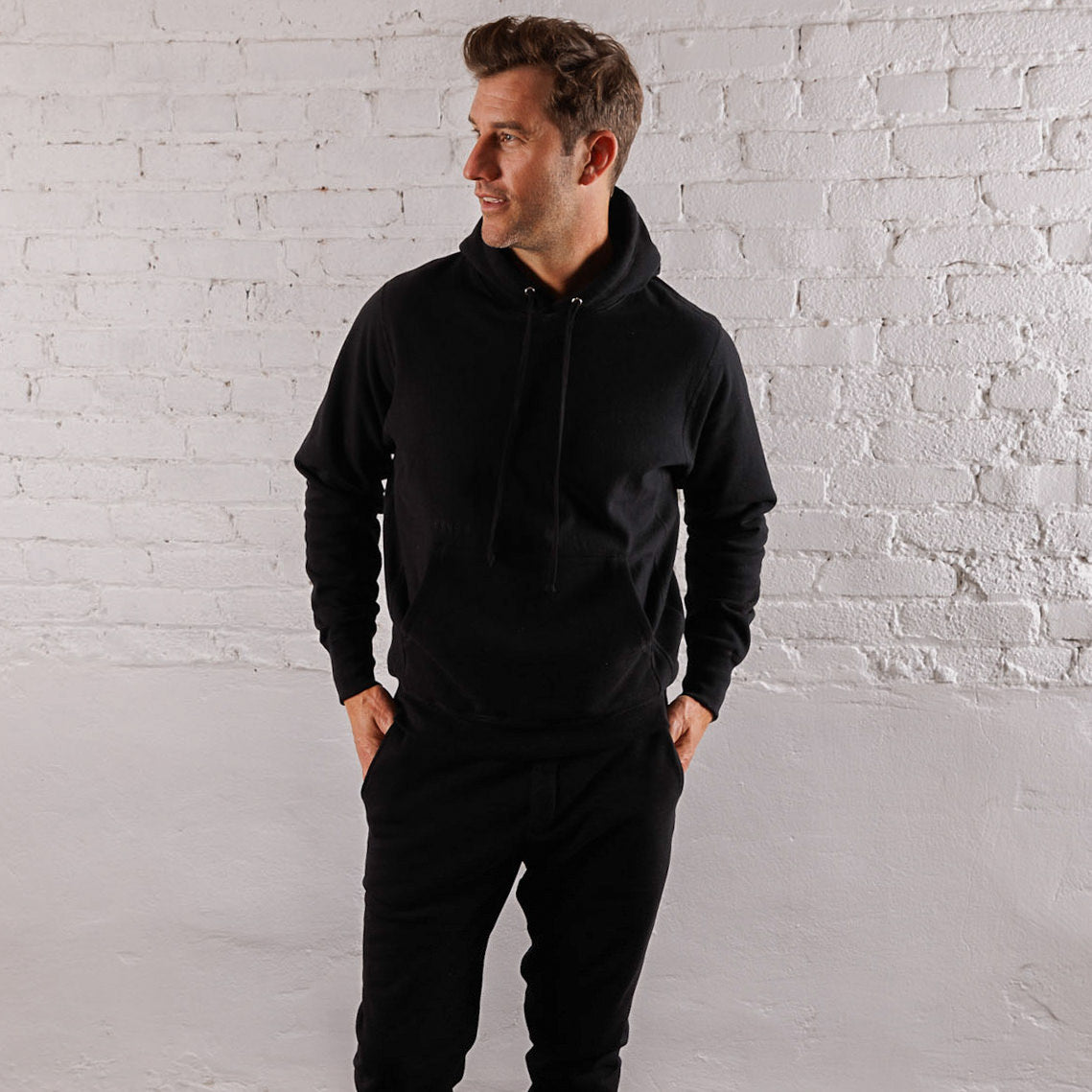 Skyline Heavyweight Fleece Hoodie - Front View