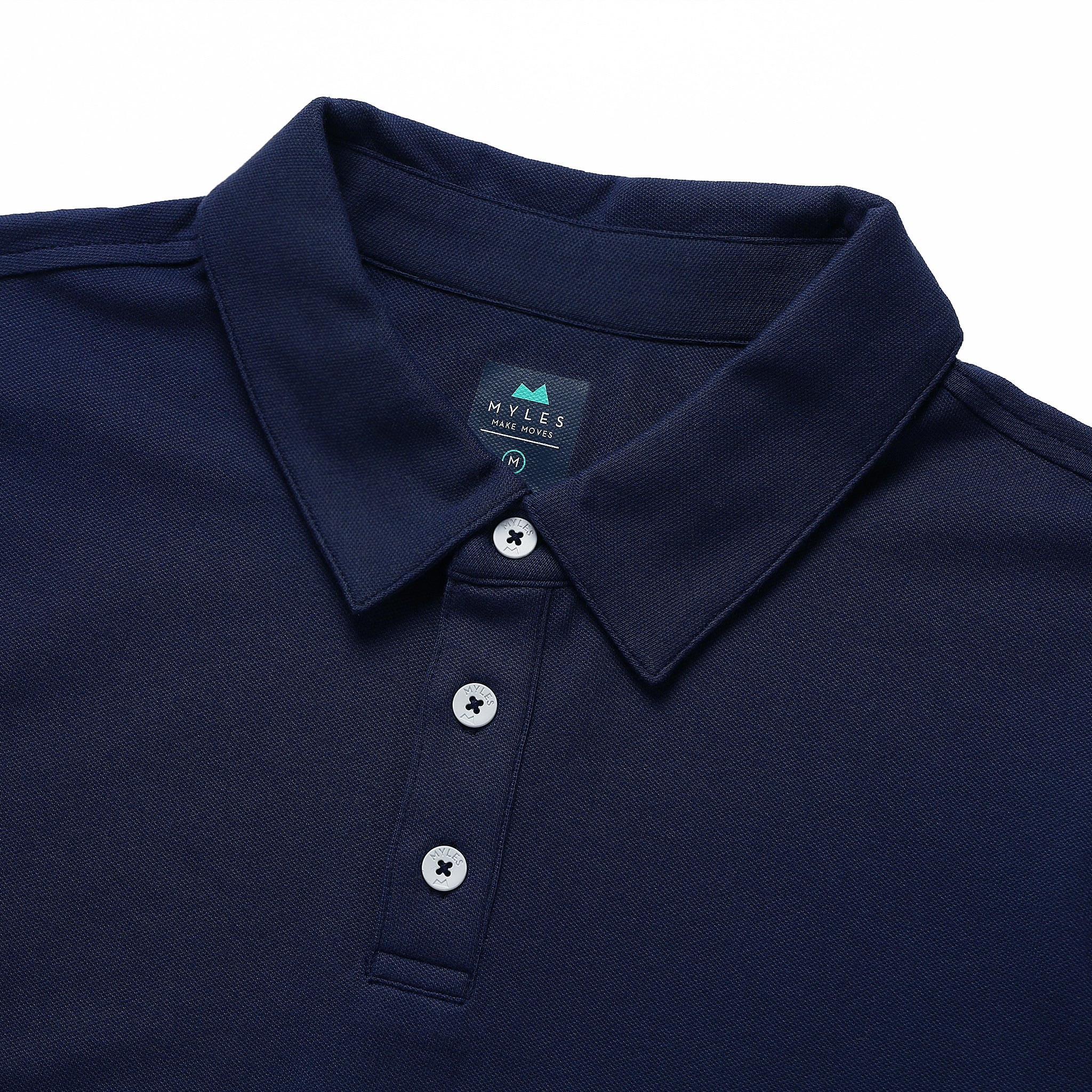 Tour Polo in Deep Sea Navy | Performance Polo | Myles | Myles Apparel