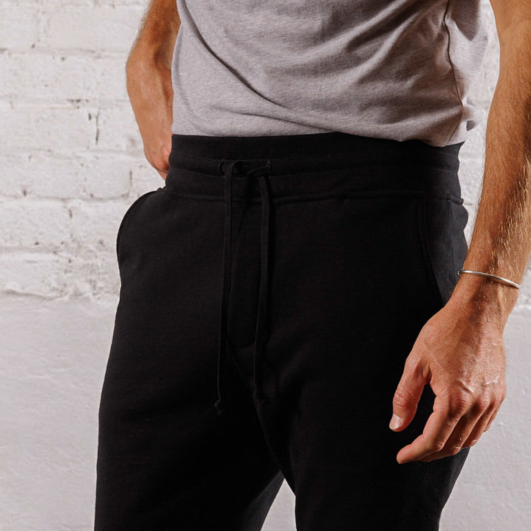 Skyline Heavyweight Fleece Jogger in Black from Myles Apparel