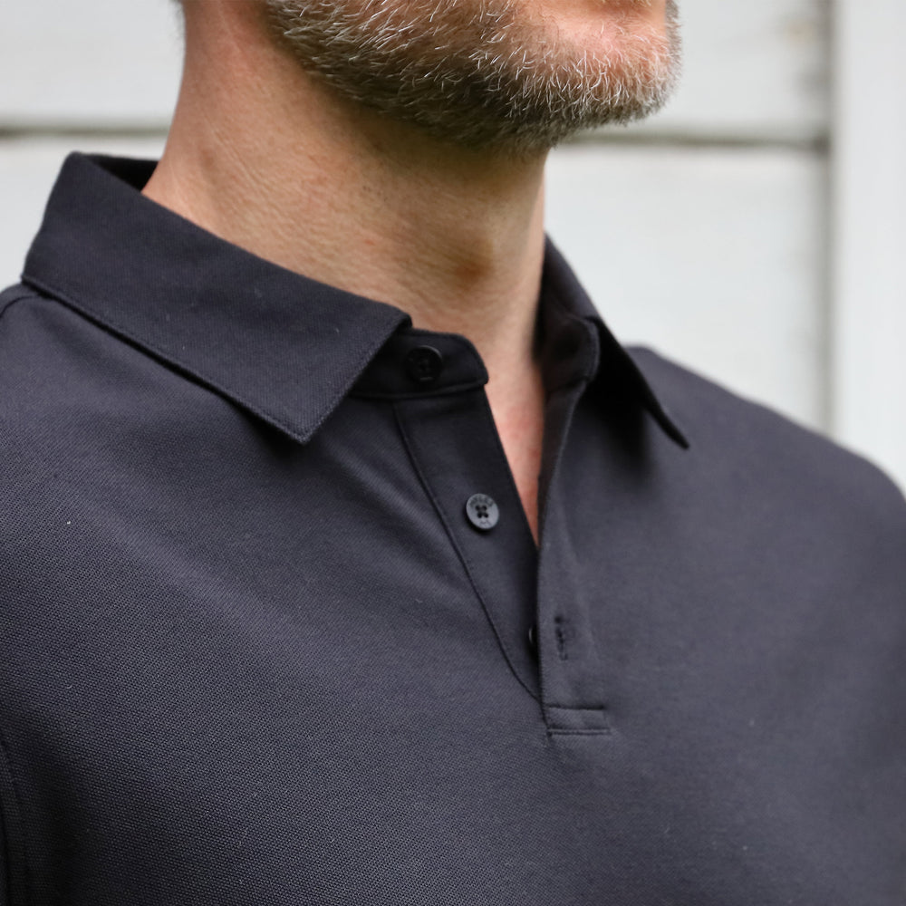 Tour Polo in Black (OG) from Myles Apparel