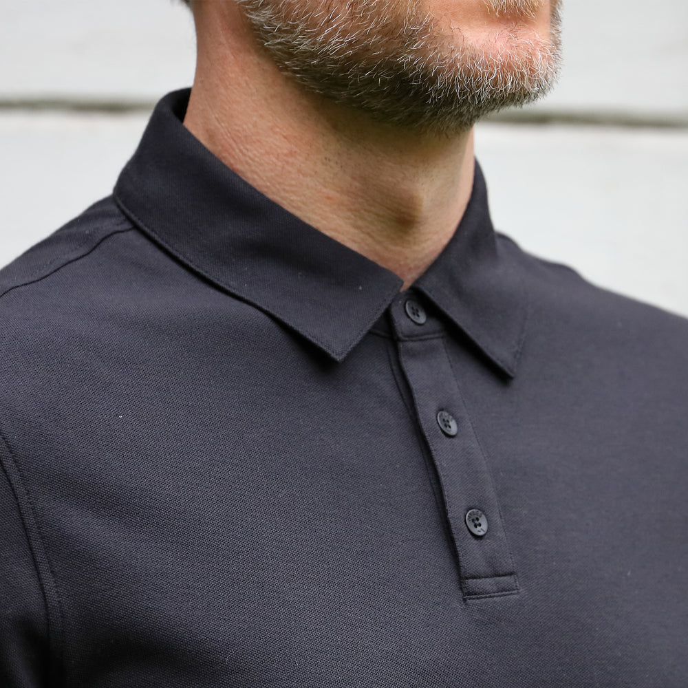 Tour Polo in Black (OG) from Myles Apparel