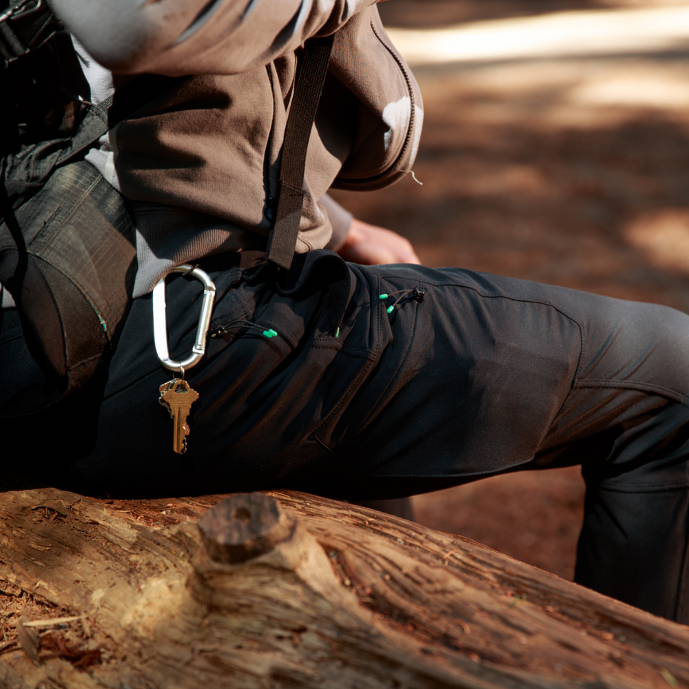 Everyday All Terrain Pant in Black from Myles Apparel