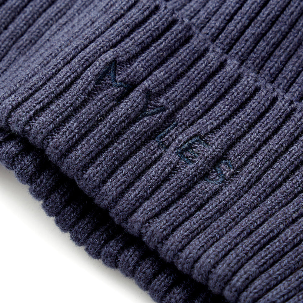 Knit Beanie in Navy from Myles Apparel