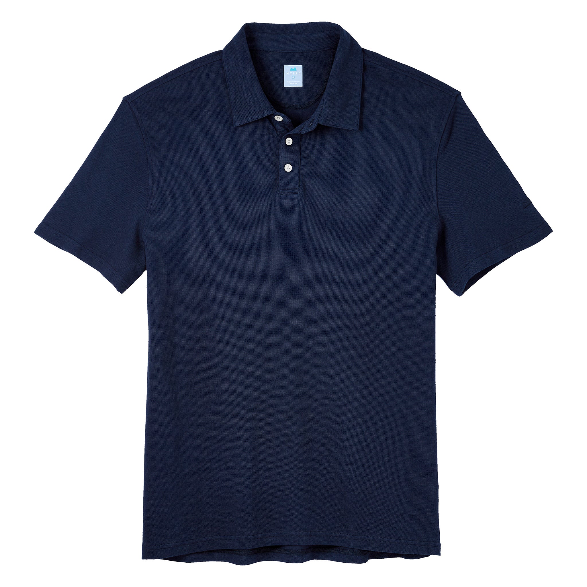 Tour Polo in Deep Sea Blue Navy | Performance Polo for Work & Play