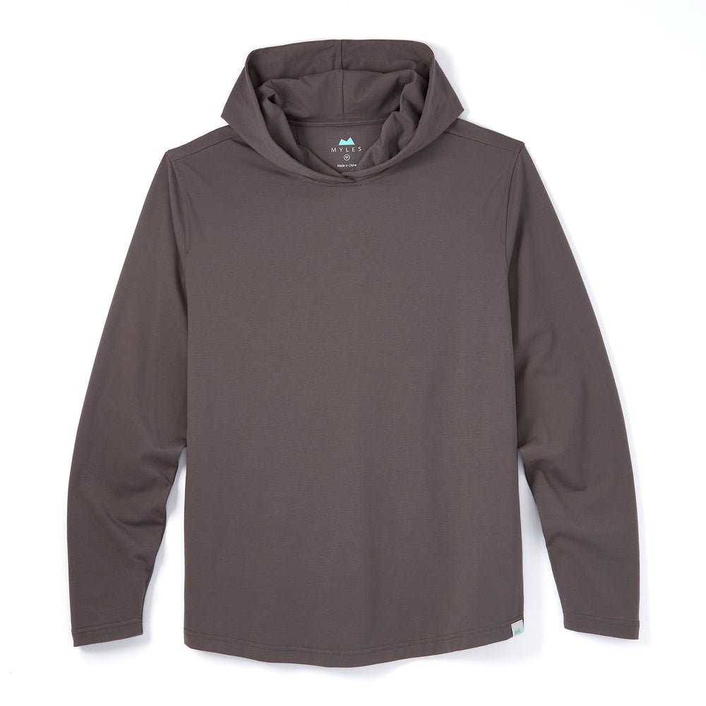 Everyday Light Hoodie in Graphite from Myles Apparel