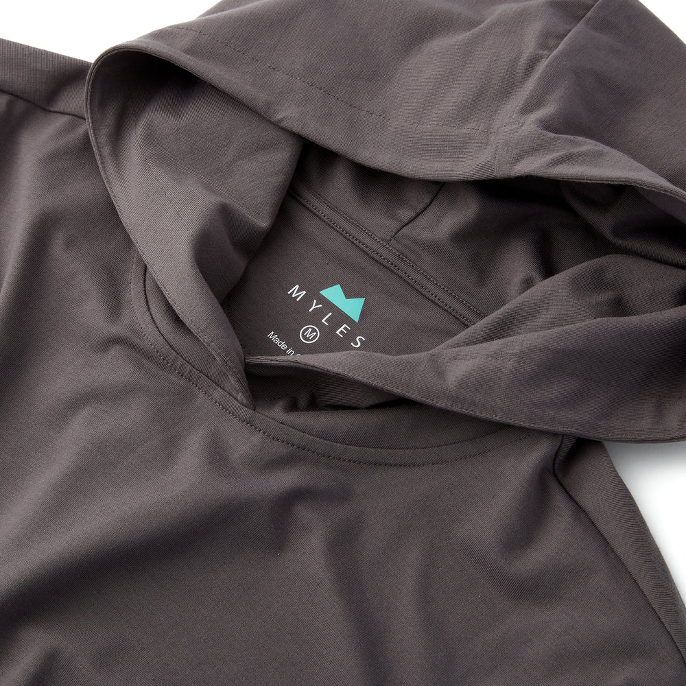 Everyday Light Hoodie in Graphite from Myles Apparel