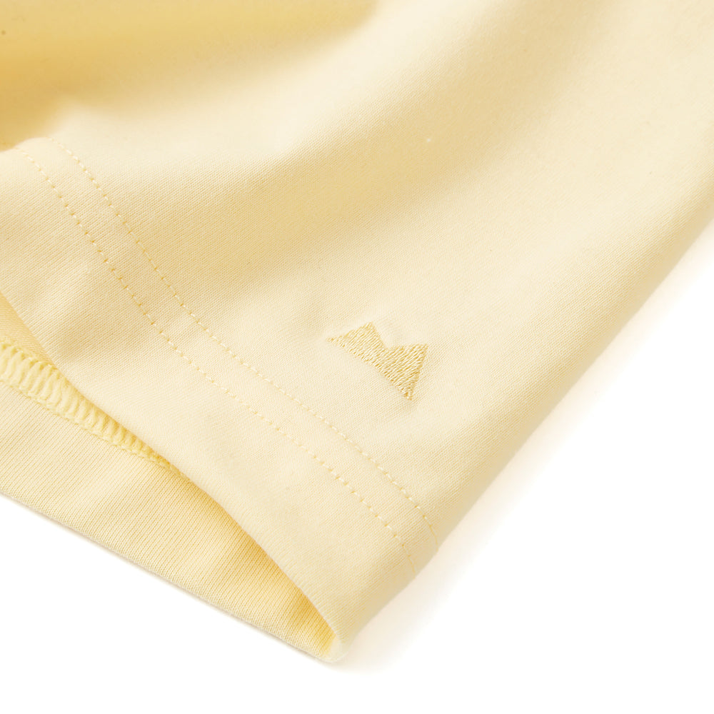 Everyday Henley Short Sleeve in Buttercream from Myles Apparel