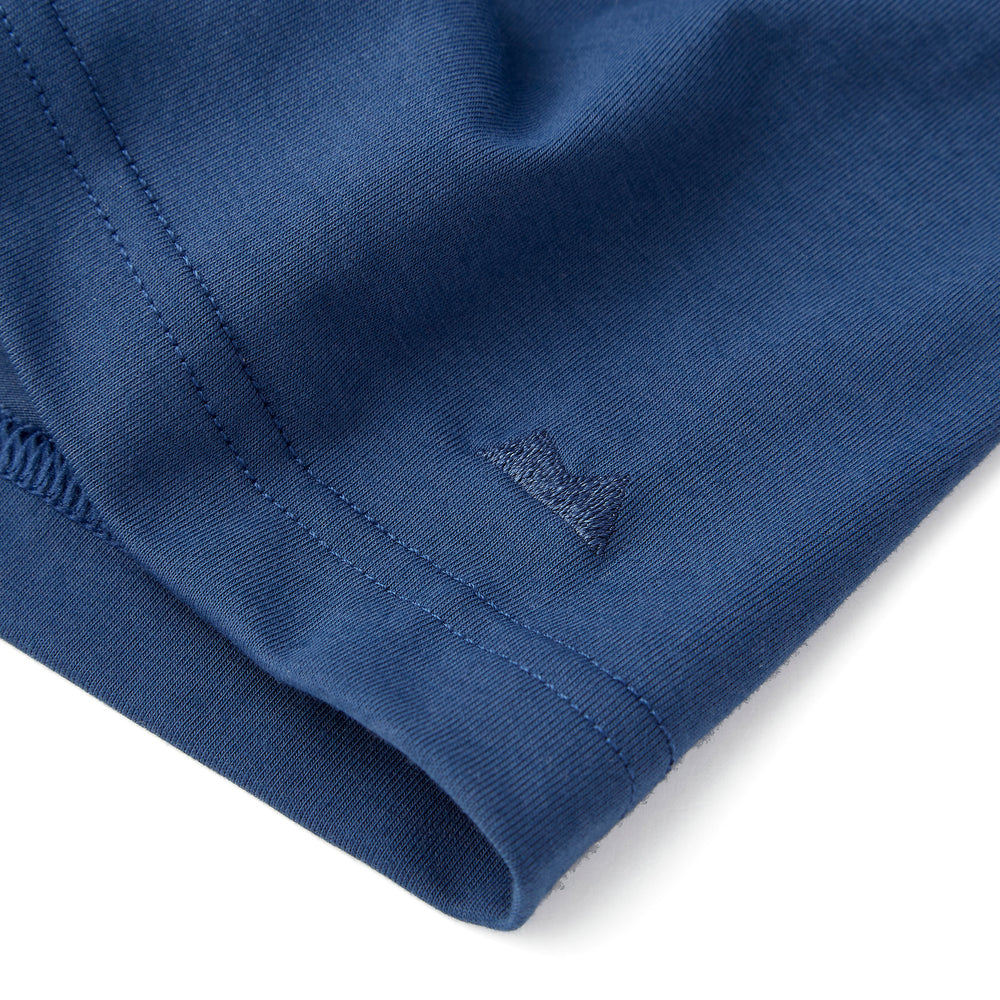 Everyday Henley Short Sleeve in River from Myles Apparel