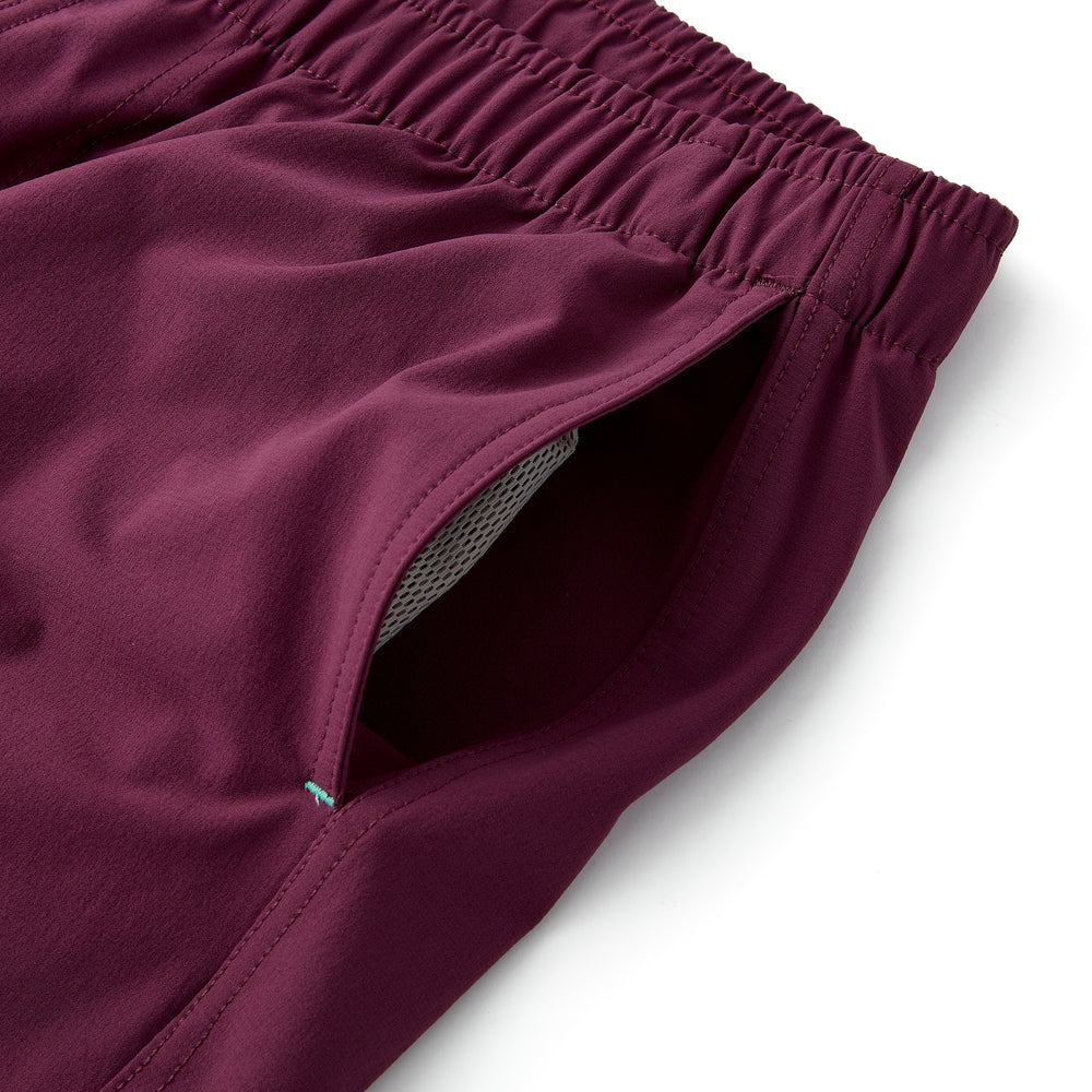 Everyday Short in Plum from Myles Apparel