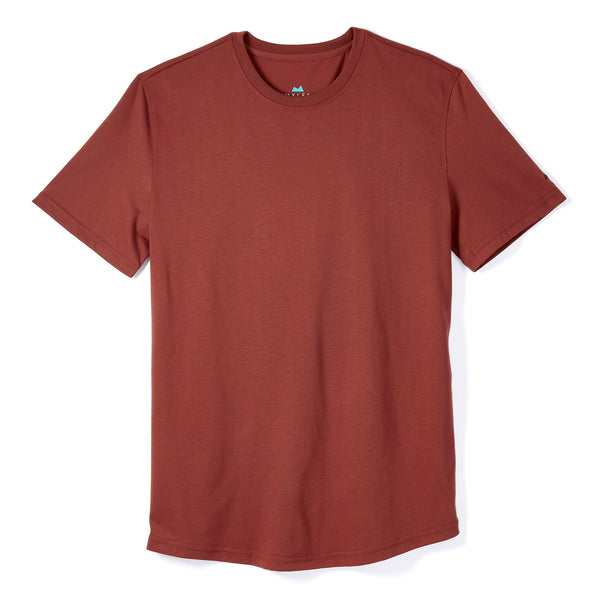 crimson color shirt