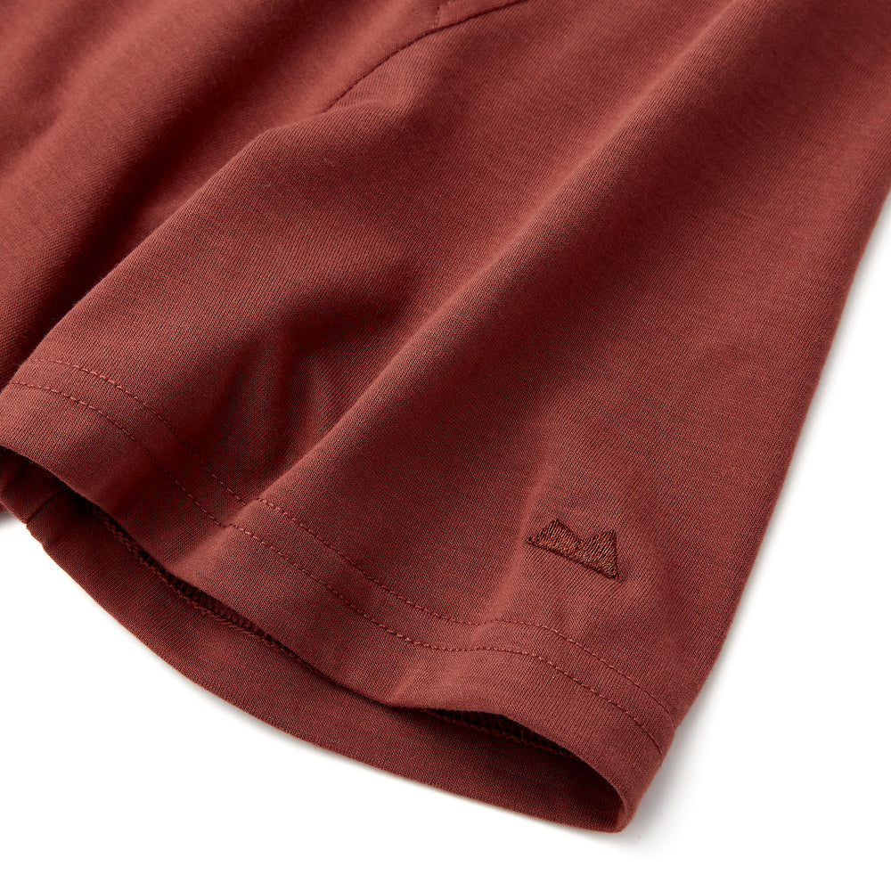 Everyday Tee in Crimson from Myles Apparel