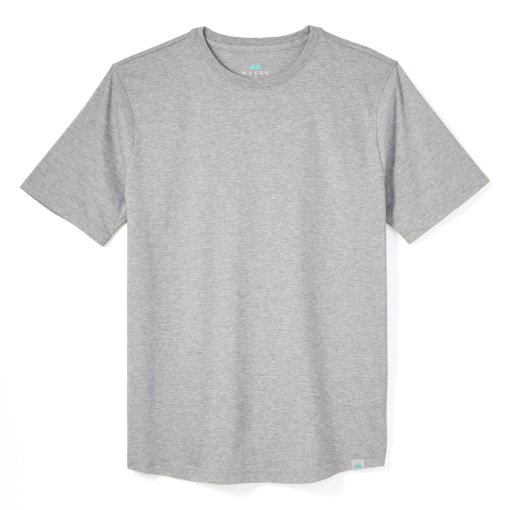 Everyday Tee in Heather Gray from Myles Apparel