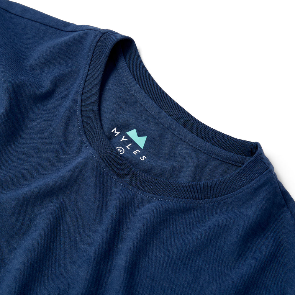 Everyday Tee in River from Myles Apparel