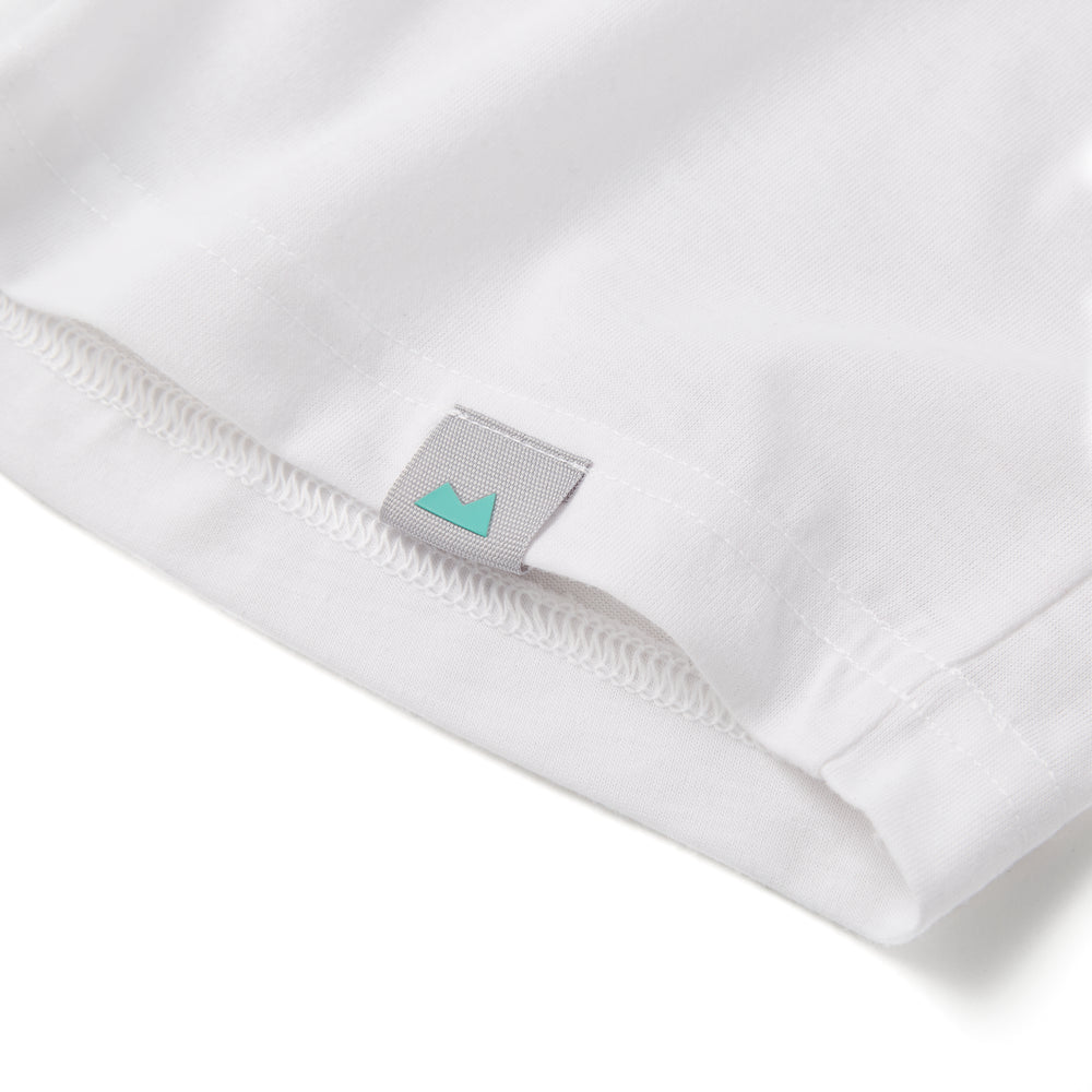 Everyday Tee in White from Myles Apparel