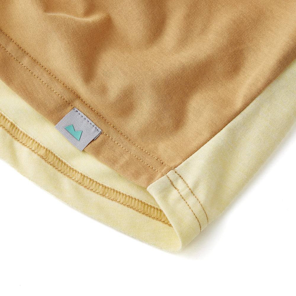 Everyday Tank in Camel Colorblock from Myles Apparel