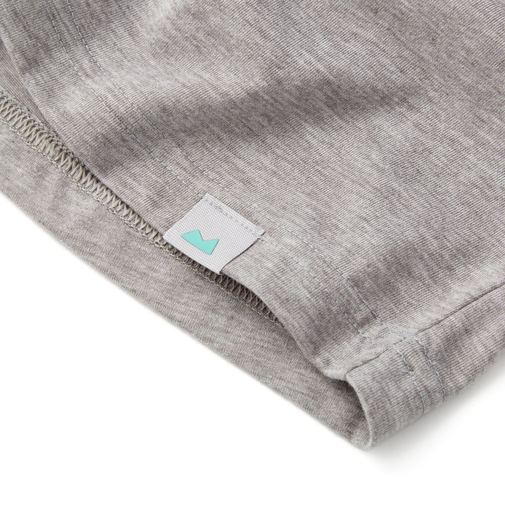Everyday Tee with Pocket in Heather Gray from Myles Apparel