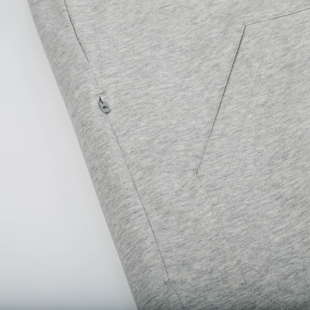 Everyday Hoodie in Heather Gray (Original Fabric) from Myles Apparel