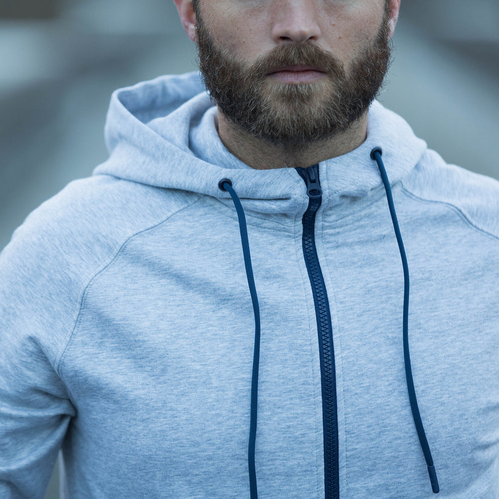 Everyday Hoodie in Heather Gray (Original Fabric) from Myles Apparel