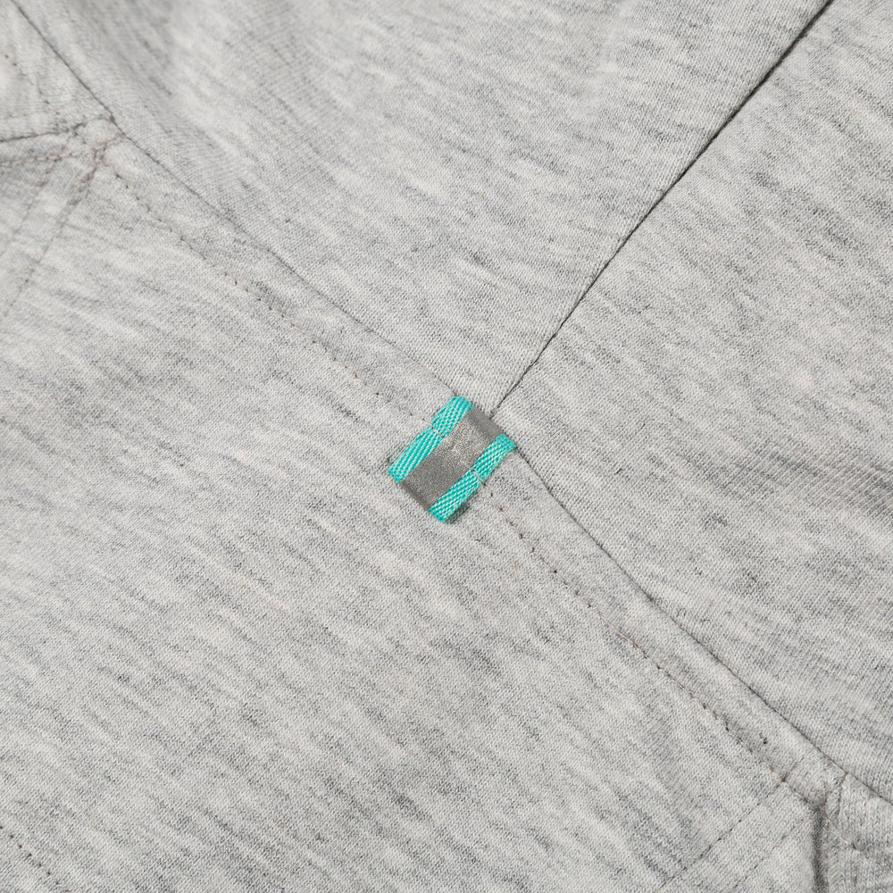 Everyday Hoodie in Heather Gray (Original Fabric) from Myles Apparel