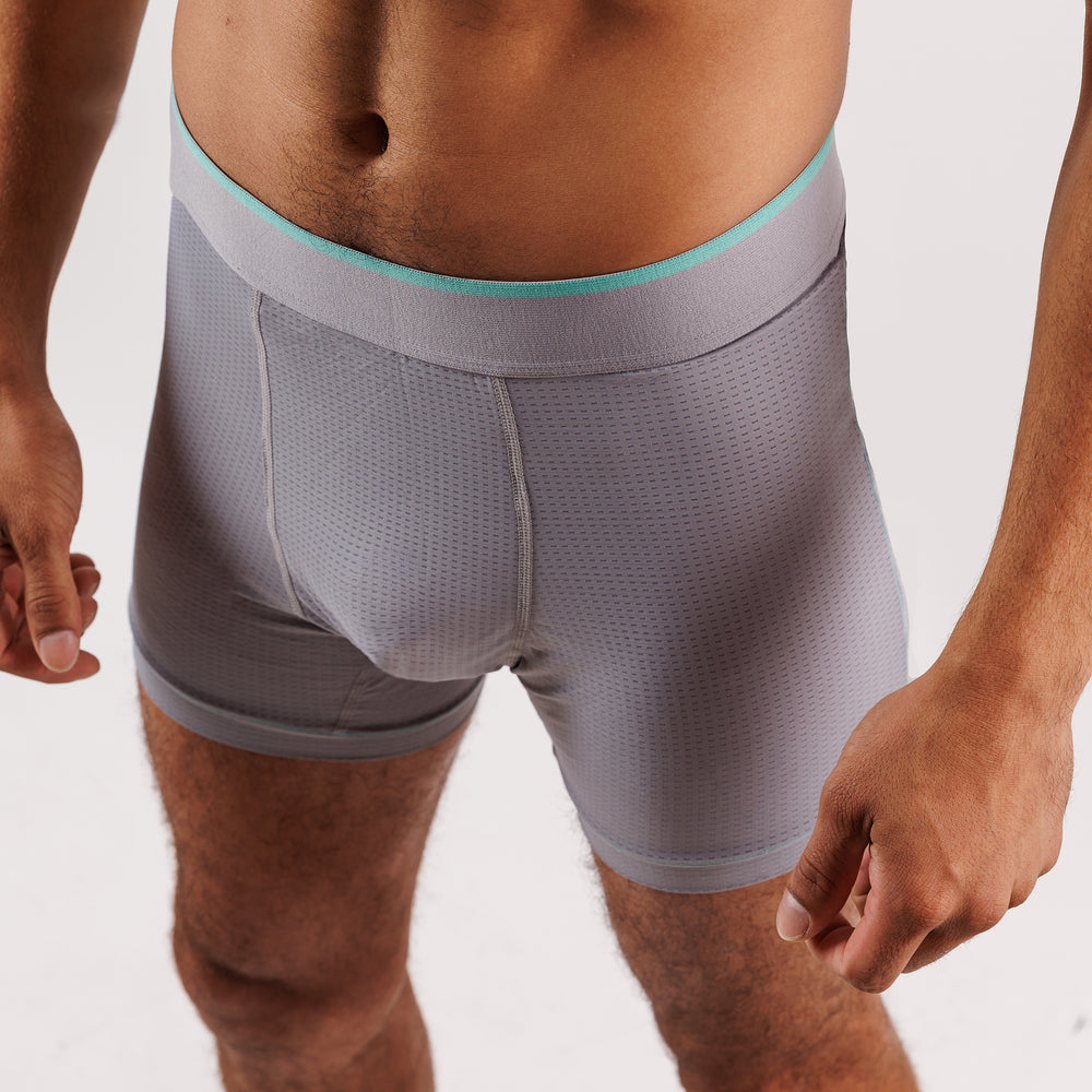 Daily Performance Boxer Brief in Gray from Myles Apparel
