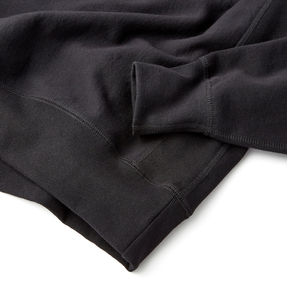 Skyline Heavyweight Fleece Crewneck in Black from Myles Apparel