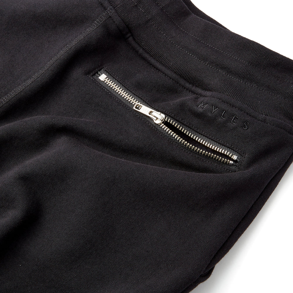 Skyline Heavyweight Fleece Jogger in Black from Myles Apparel