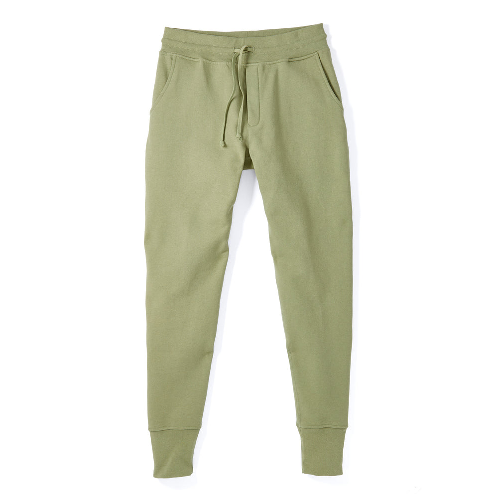 Skyline Heavyweight Fleece Jogger in Dusty Olive from Myles Apparel