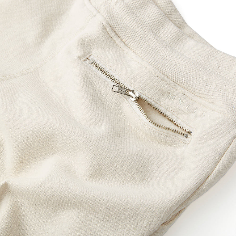 Skyline Heavyweight Fleece Jogger in Oatmeal from Myles Apparel