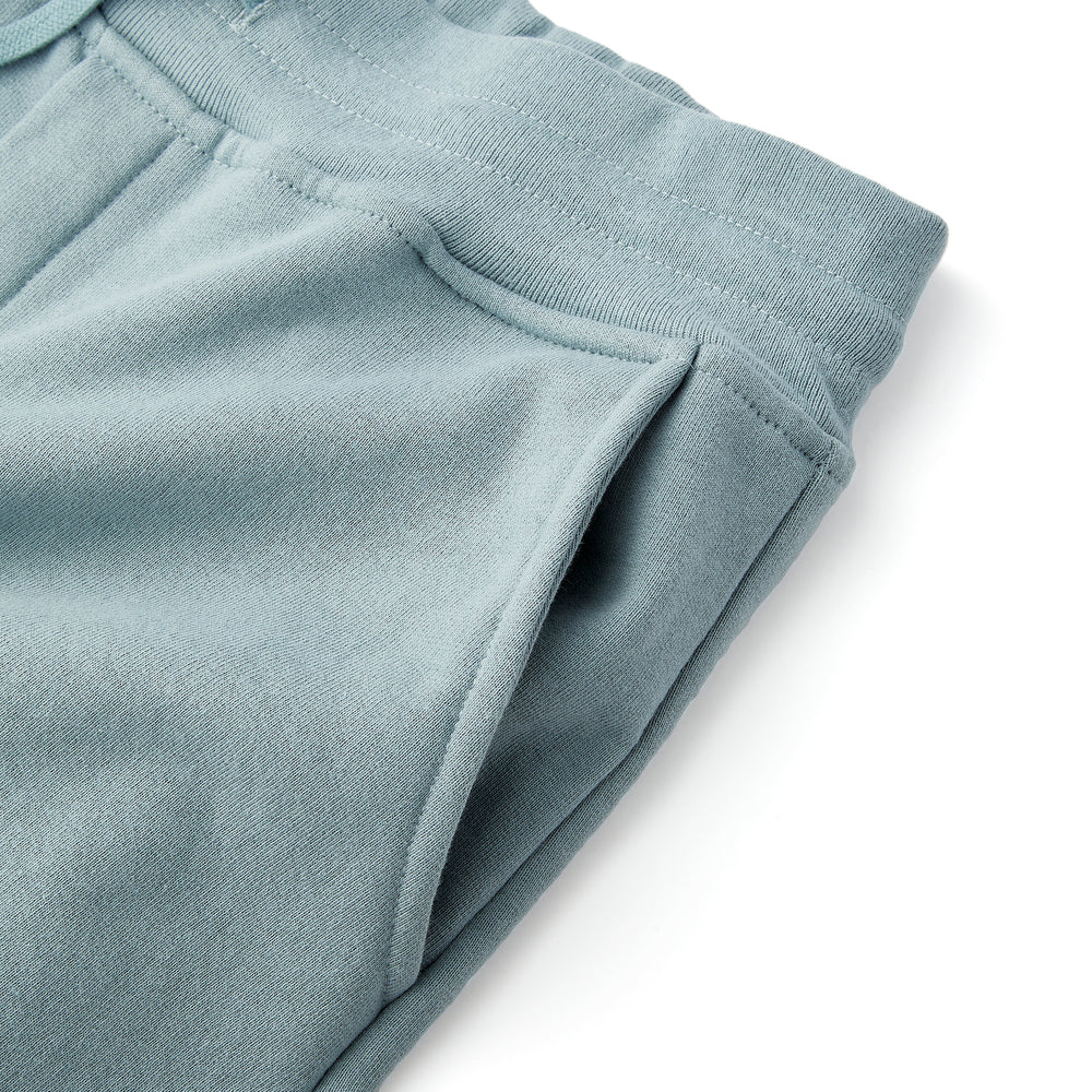 Skyline Heavyweight Fleece Jogger in Steely Blue from Myles Apparel