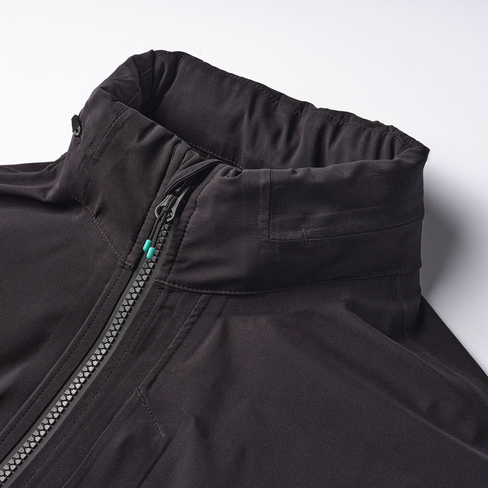 Elements Jacket with Hood in Black from Myles Apparel