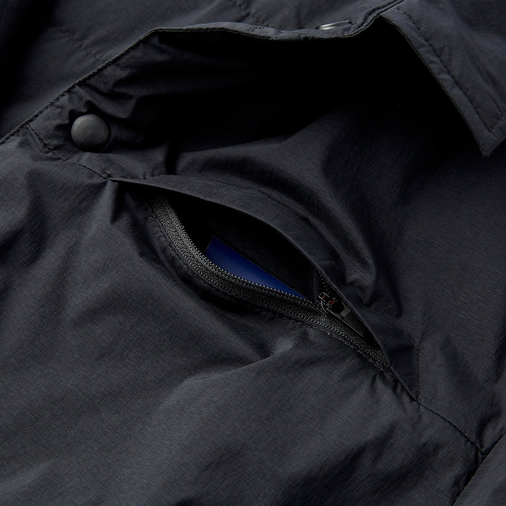 Reversible Insulated Shirt Jacket in Black from Myles Apparel