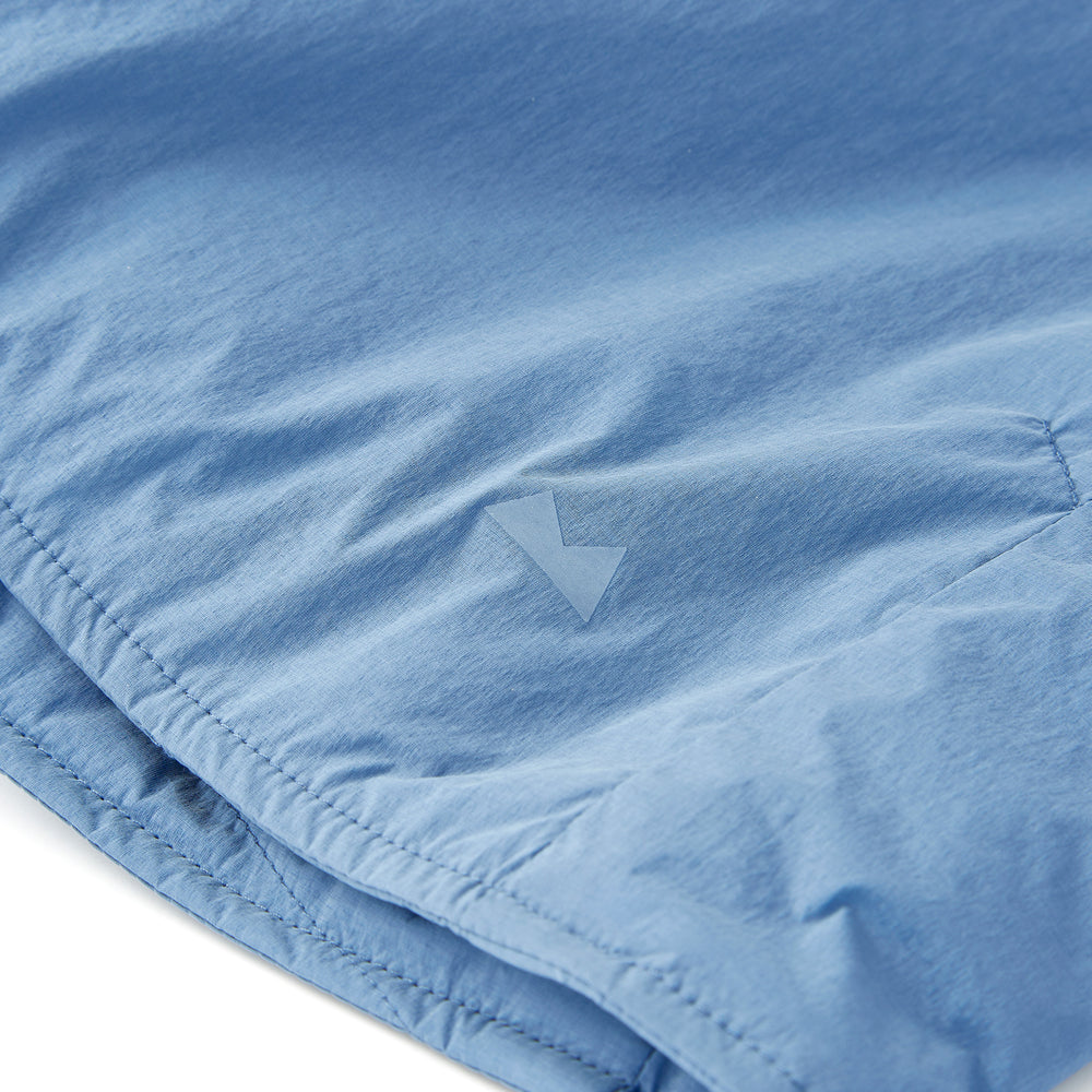 Reversible Insulated Vest in Dusty Blue from Myles Apparel