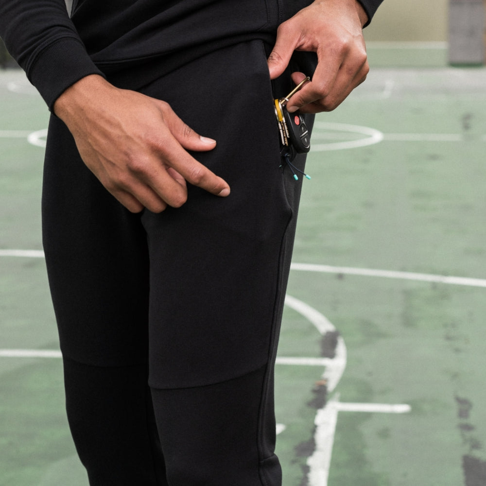 ACTive Knit Jogger in Black from Myles Apparel