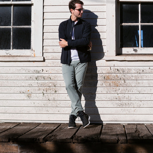 Tour Pant in Dusty Olive from Myles Apparel