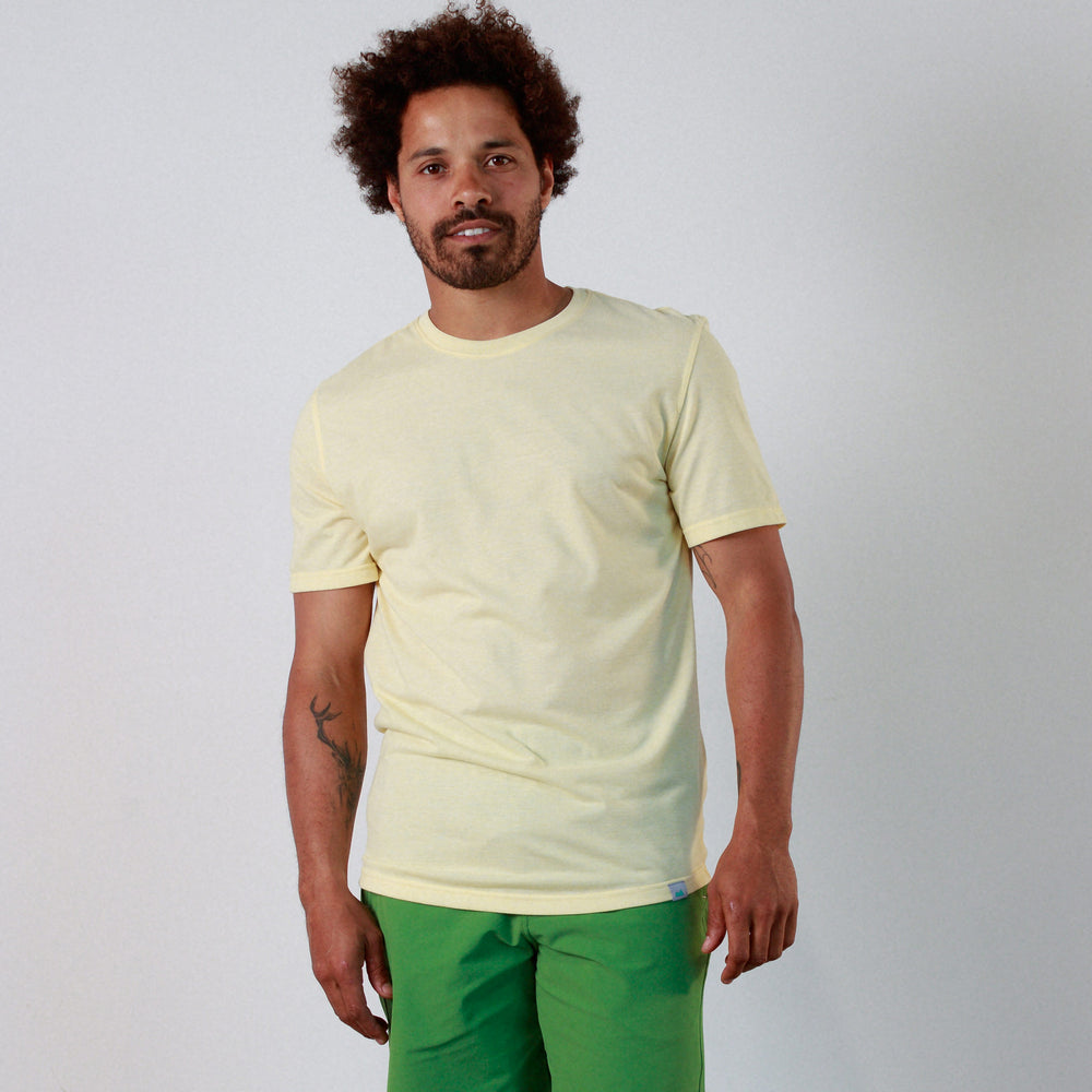 Everyday Tee in Buttercream from Myles Apparel