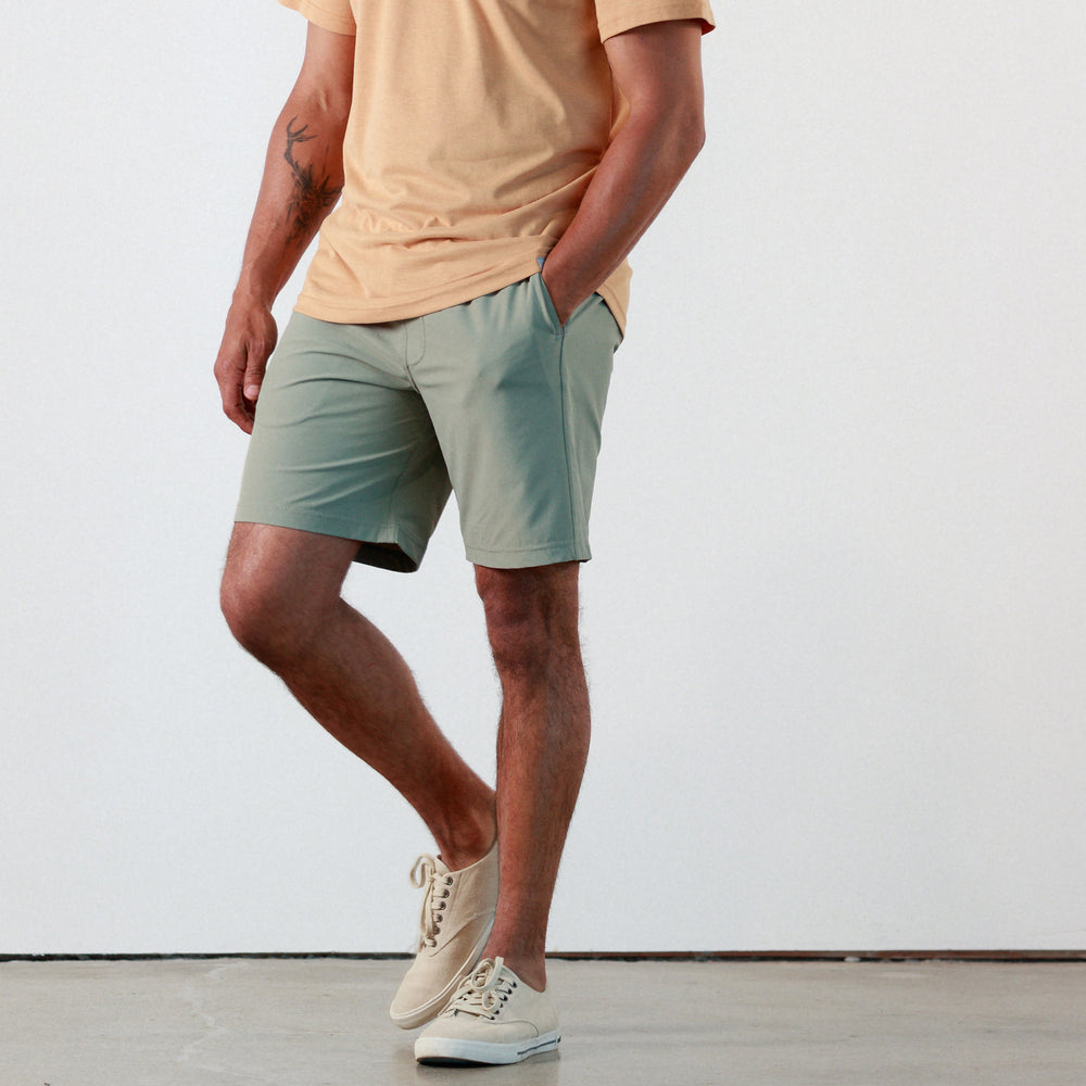 Everyday Short in Dusty Olive from Myles Apparel