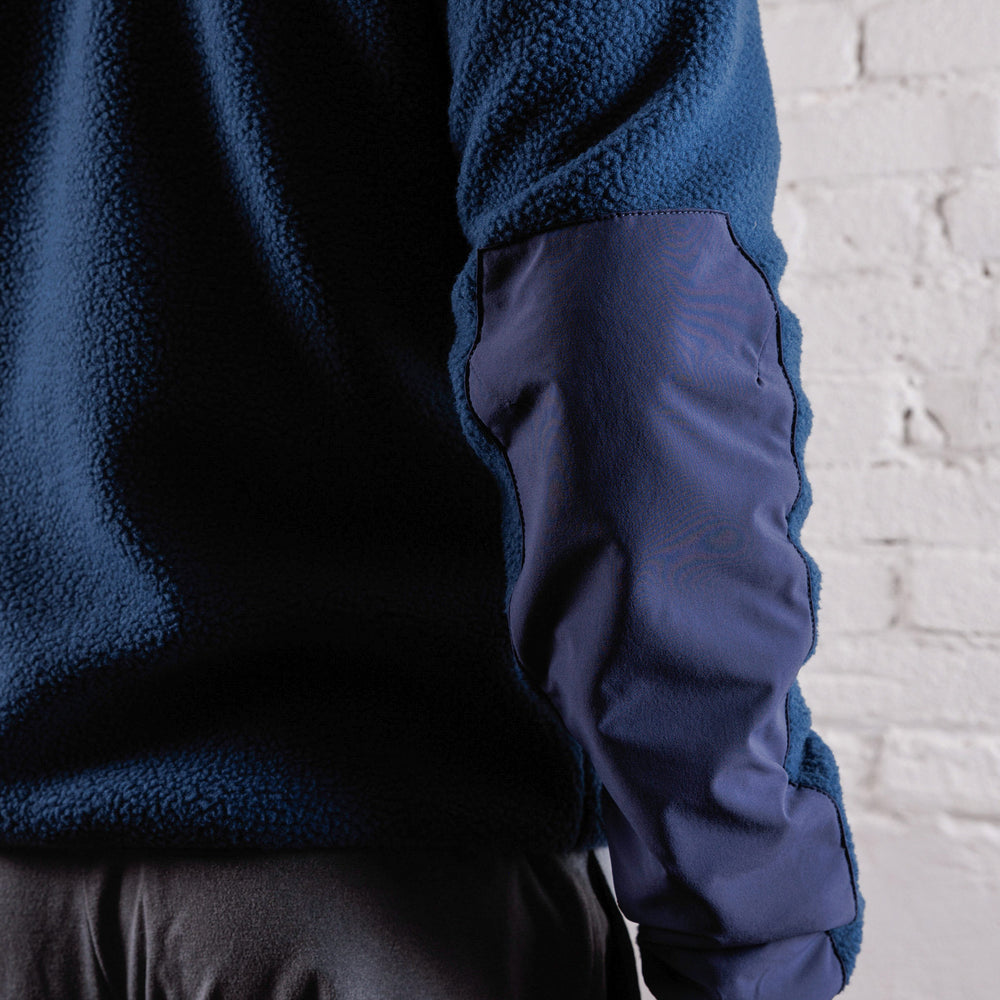 High Pile Sherpa Jacket in River from Myles Apparel