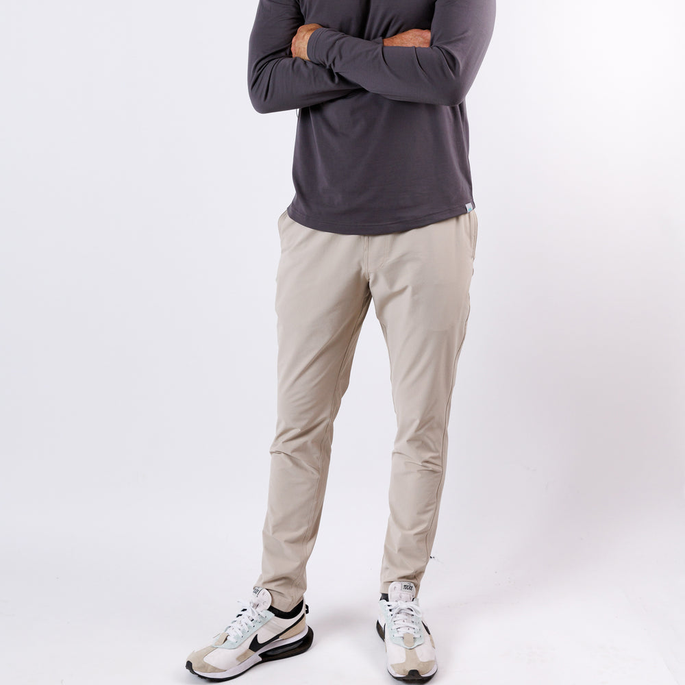 Everyday Pant in Khaki from Myles Apparel