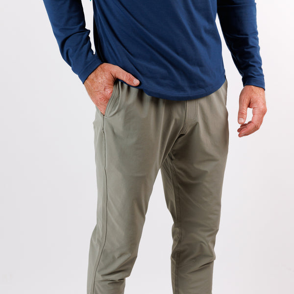 Everyday Pant in Dusty Olive Green, Men's Athletic Pants