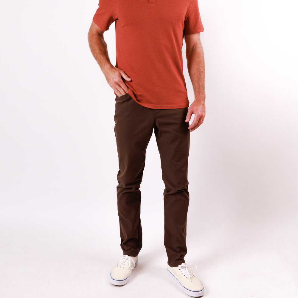 Tour Pant in Dark Oak from Myles Apparel
