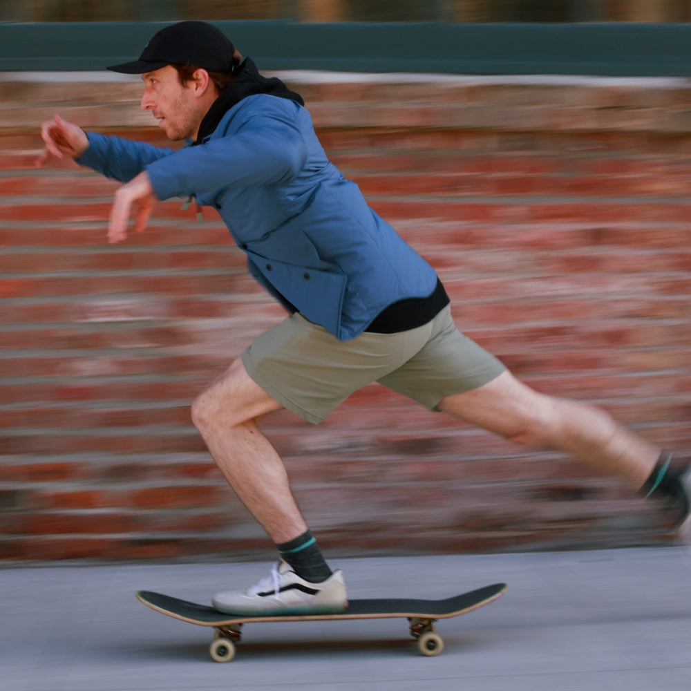 Everyday Short in Dusty Olive from Myles Apparel