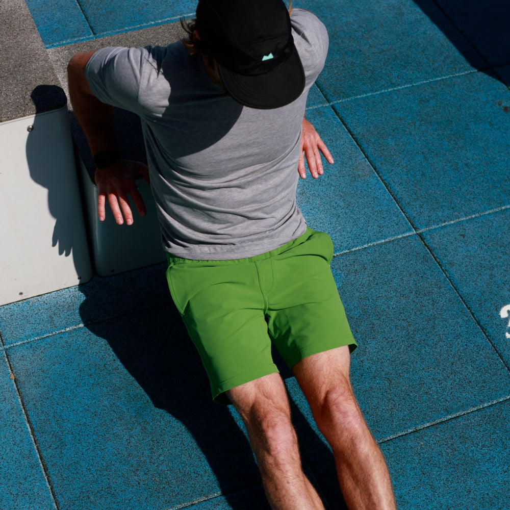 Everyday Short in Seaweed Green from Myles Apparel