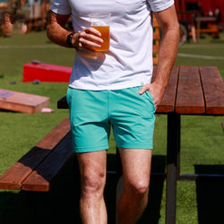 Everyday Short in River from Myles Apparel