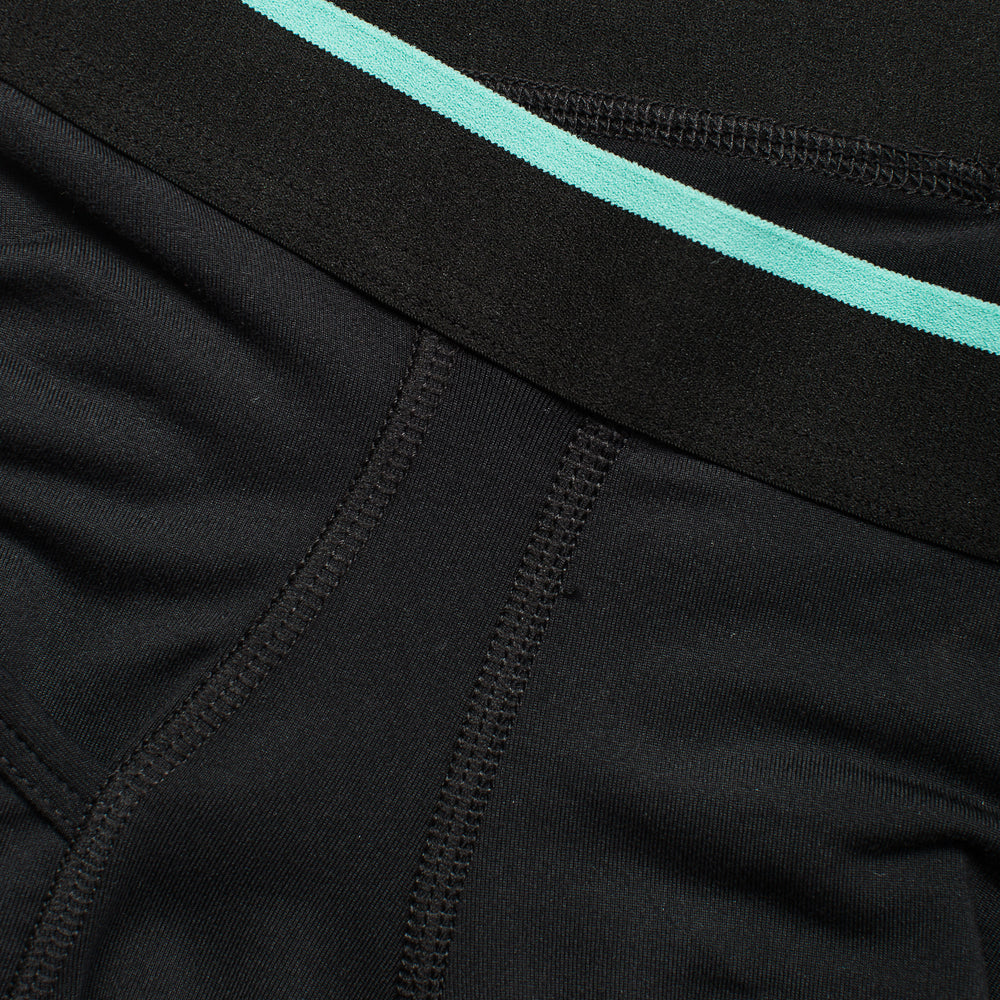 Momentum Compression 3/4 Pant in Black from Myles Apparel