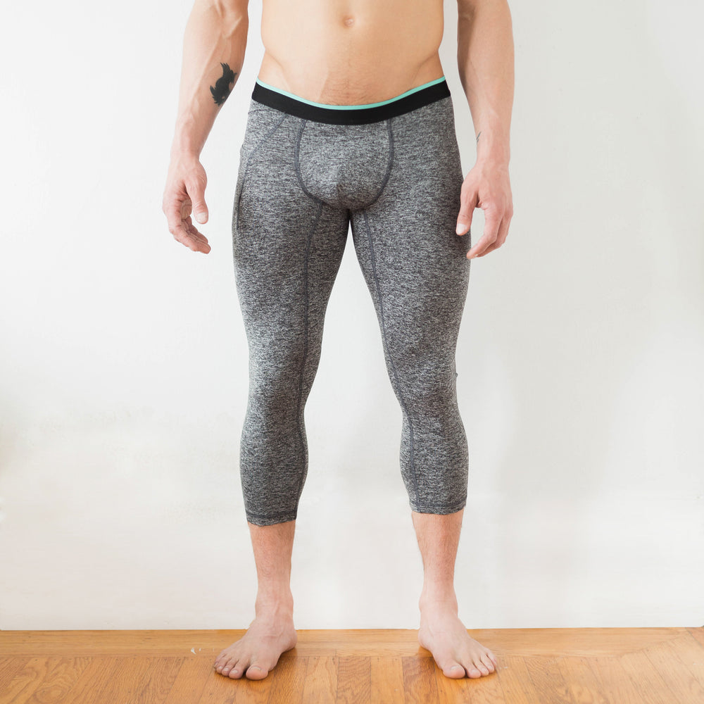 Momentum Compression 3/4 Pant in Granite from Myles Apparel